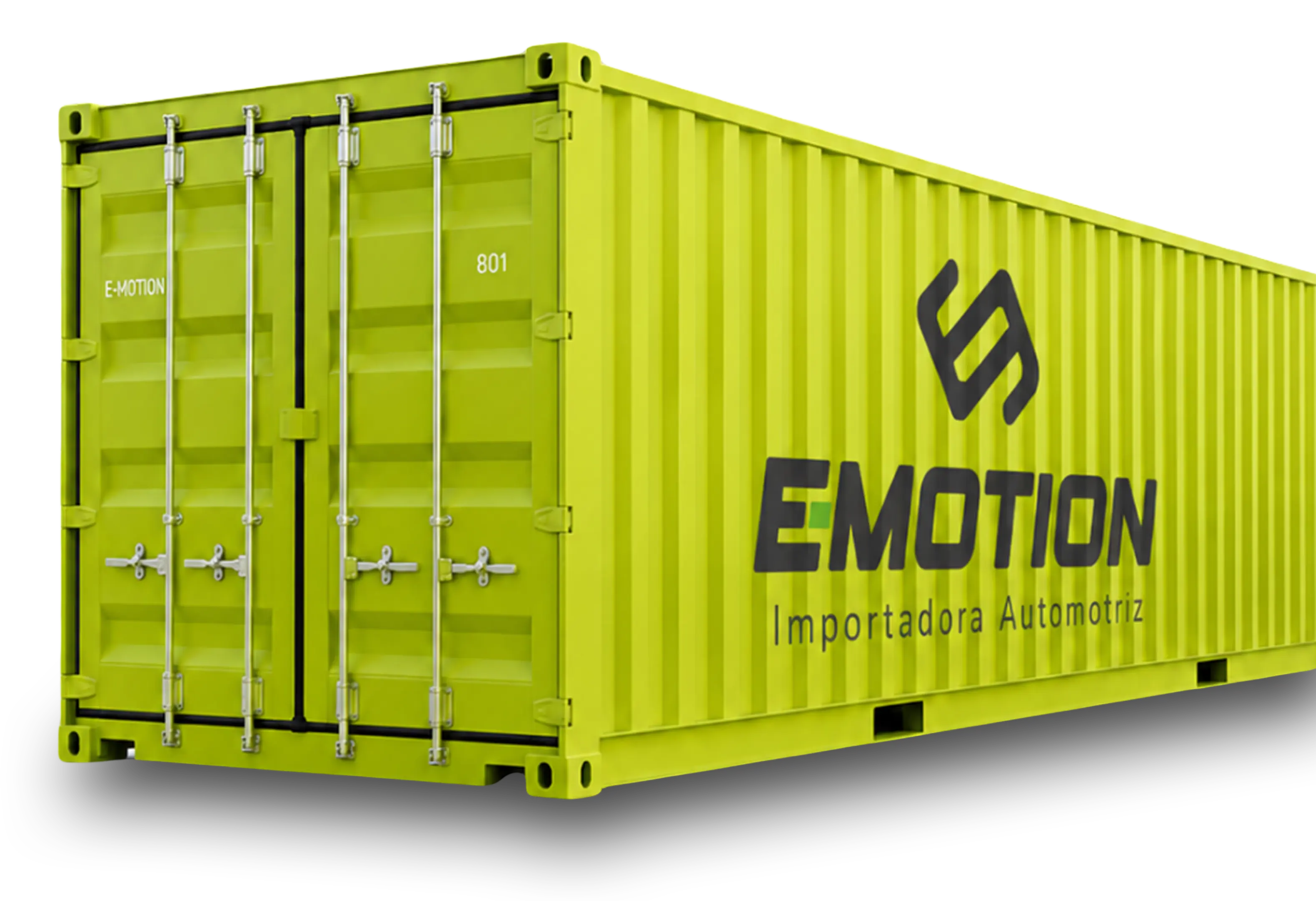 Contenedor de importación E-MOTION Bolivia - Importadora Automotriz